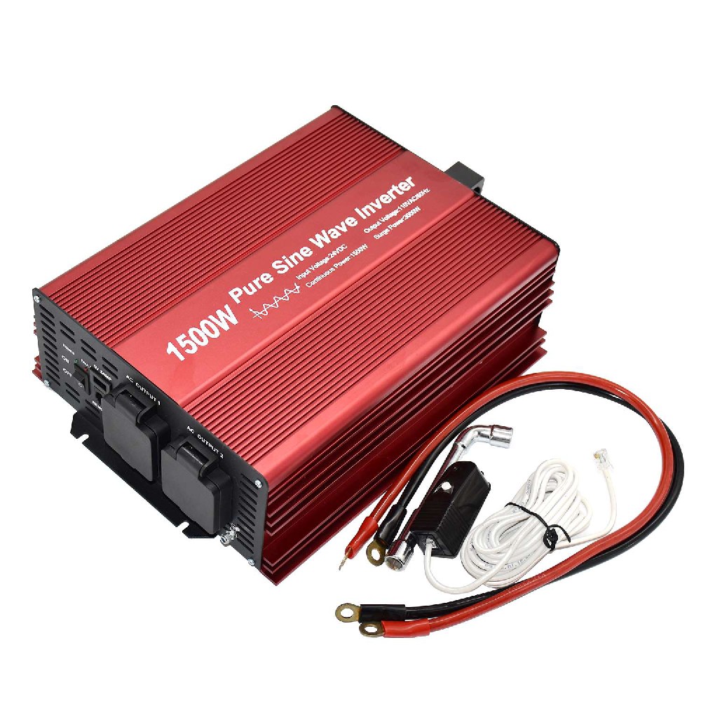 24V Input Pure Sine wave power inverter 1500W