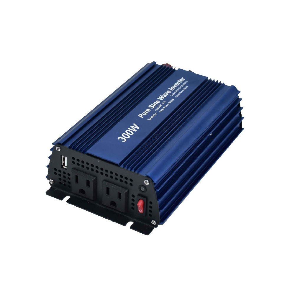 12V to 110V 300W pure sine wave inverter with USB