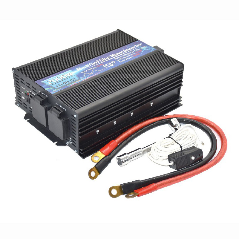 12V to 110V 2000W modified Sine wave power inverter